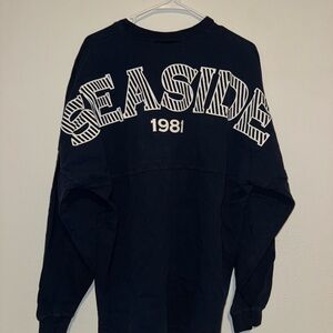 Spirit Blue Crewneck Sweater Collegiate Style